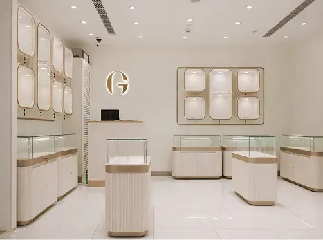 GIVA jewellery display showroom interior