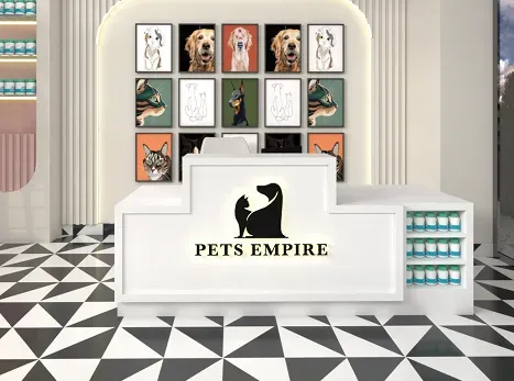 Pets Empire retail store interior design